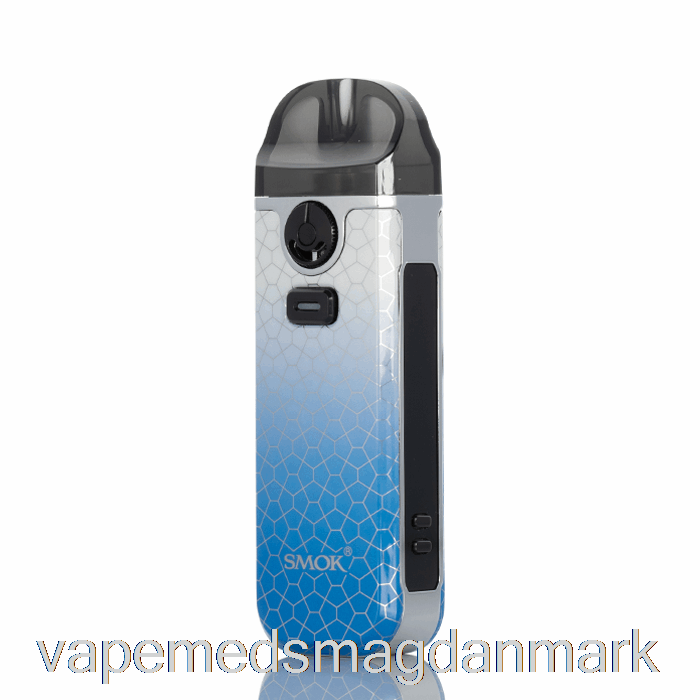 Vape Uden Nikotin Smok Nord 4 80w Pod Kit Blå Grå Rustning